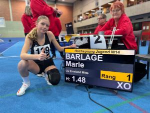 Landesmeisterin Marie Barlage